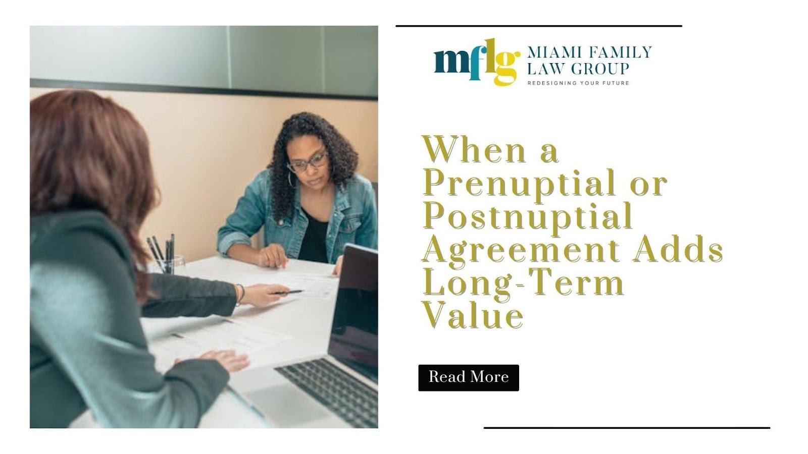 “Add Prenuptial and postnuptial agreements add value